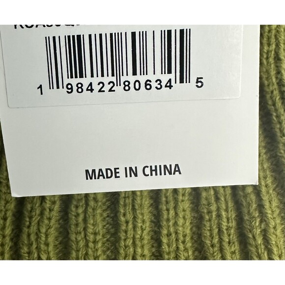 DC Unisex Beanie Hat Green One Size New - Picture 7 of 7